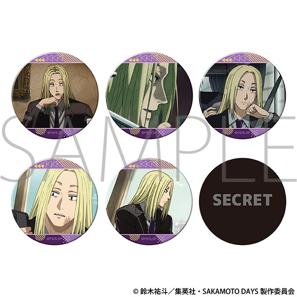 TVアニメ『SAKAMOTO DAYS』 神々廻がいっぱいキャラバッジコレクション
