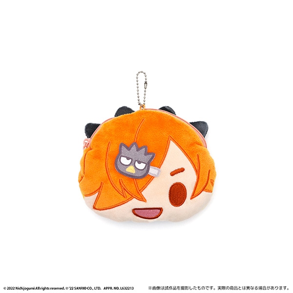 日常組 おかおポーチ ぺいんと×バッドばつ丸: キャラグッズ