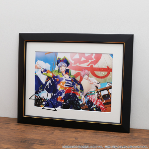 A3!展】東京会場 複製サイン入りキャラファイングラフ 摂津 万里