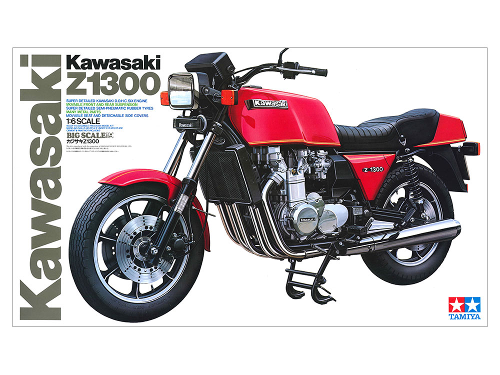 タミヤ 1/6 オートバイシリーズ カワサキZ1300 | タミヤ