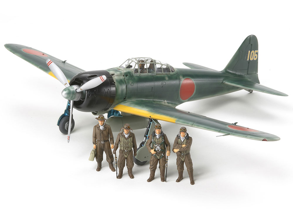 タミヤ 1/48 傑作機シリーズ 三菱 零式艦上戦闘機二二型/二二型甲 | タミヤ
