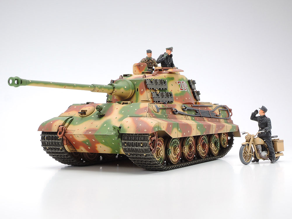 タミヤ 1/35 ミリタリーミニチュアシリーズ ドイツ・キングタイガー
