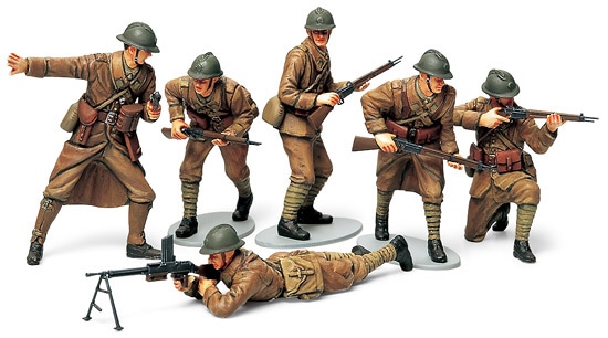 タミヤ 1/35 ミリタリーミニチュアシリーズ フランス歩兵セット | タミヤ
