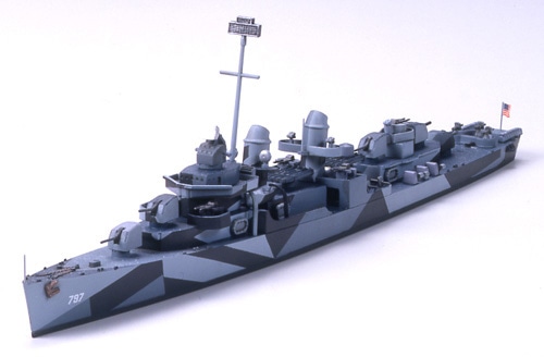 タミヤ 1/700 ウォーターラインシリーズ アメリカ海軍 フレッチャー級