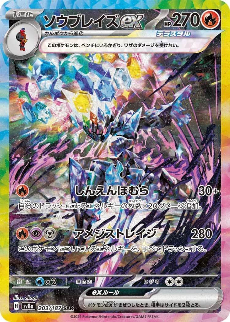 毎日更新】《ソウブレイズex》SARの最新買取価格・値段推移チャート