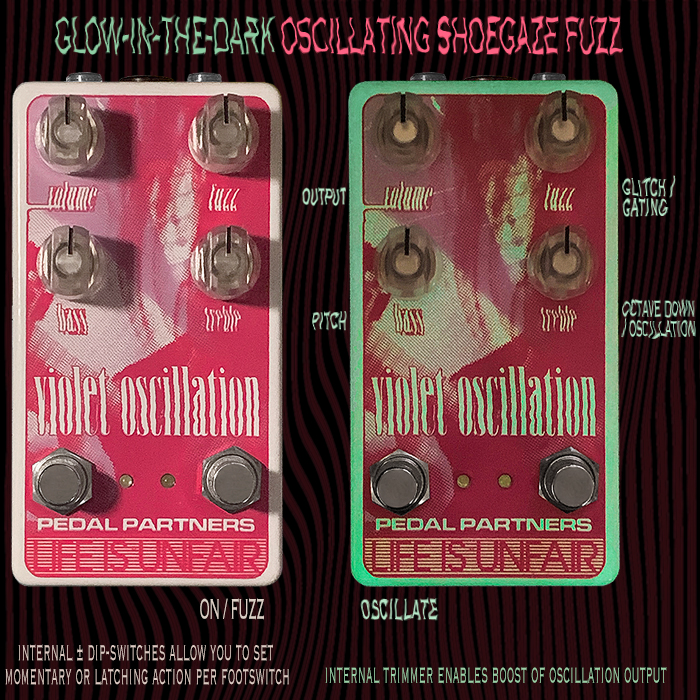 Guitar Pedal X - GPX Blog - Pedal Partners x Life Is Unfair Violet