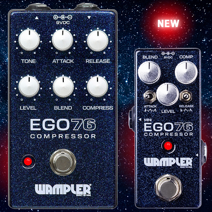 Guitar Pedal X - News - Brian Wampler shrinks down his EGO 76