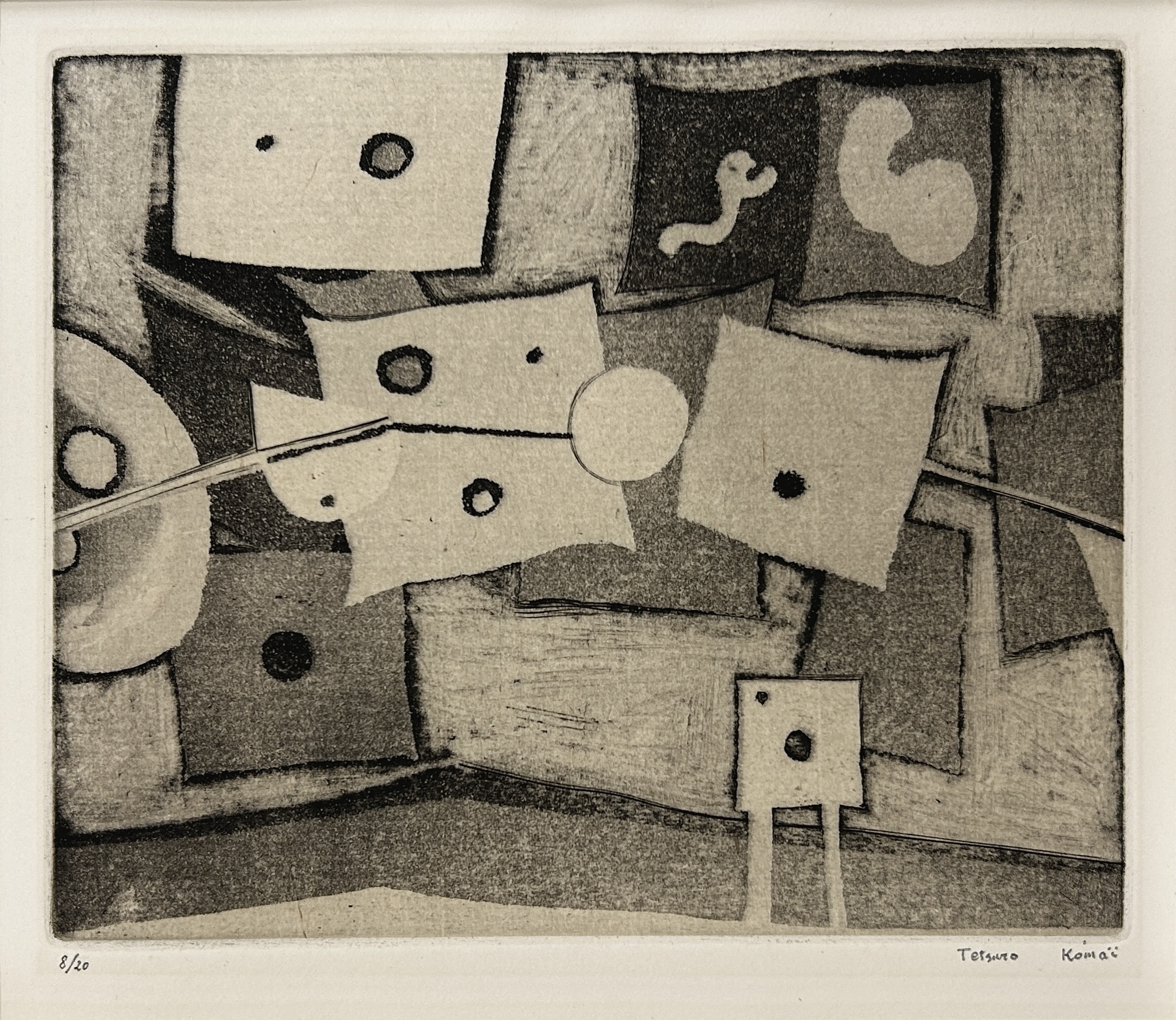 駒井 哲郎「風」 by Tetsuro Komai | Art Scenes | Find and collect