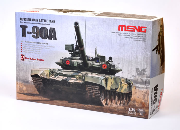 Meng Model TS-006 1:35th scale T-90A Russian Main Battle Tank