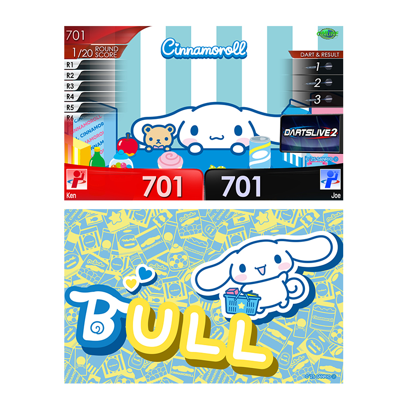 ダーツハイブ店舗限定】サンリオキャラクターズキャラクターダーツ