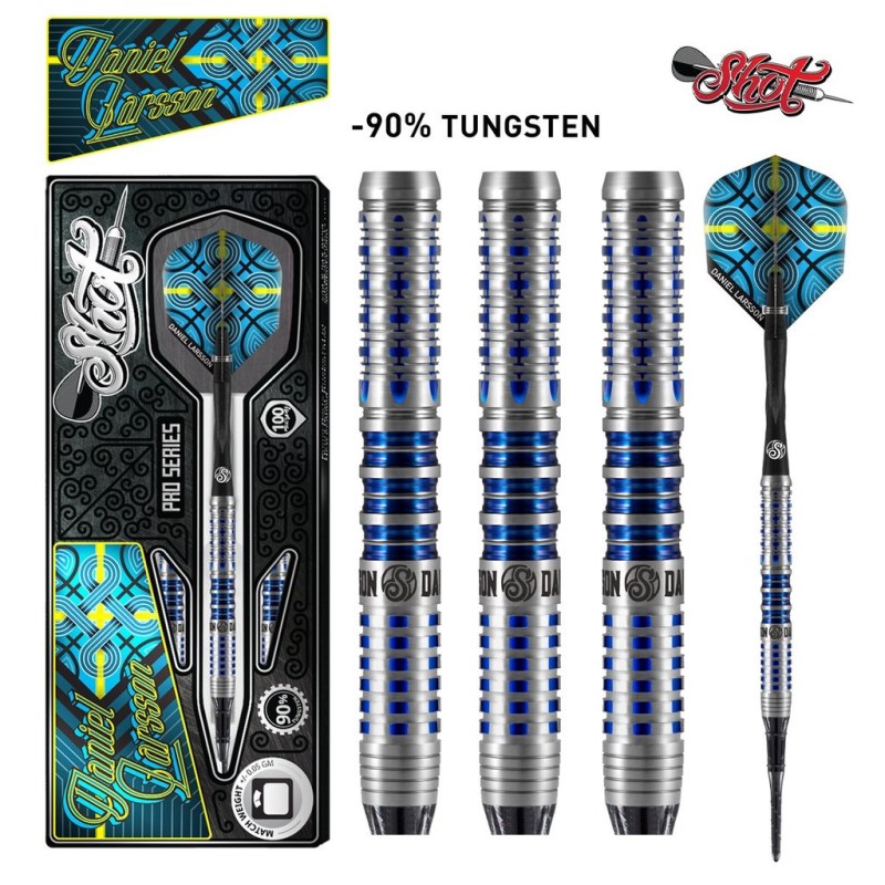ソフトダーツ Shot ショット Daniel Larsson 90％ ダーツショップ