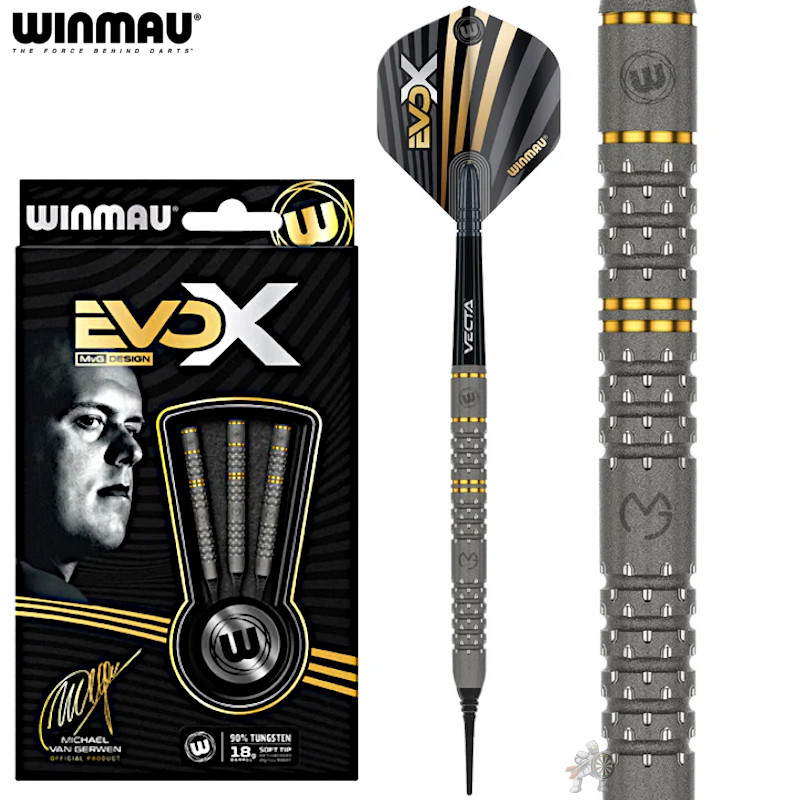 特価※ ソフトダーツ Winmau ウィンマウ 2025 MvG EvoX マイケル ヴァン