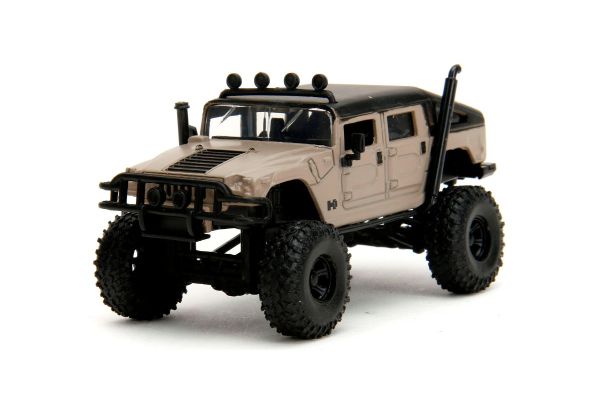 京商 ミニカー | JADA TOYS 1/64 2006 ハマー H1 ブラウン [No.JT64W39BR5]