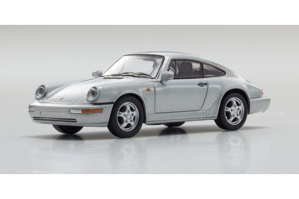 京商 ミニカー | 販売終了: KYOSHO 1/64 Porsche 911 RS 964 Silver