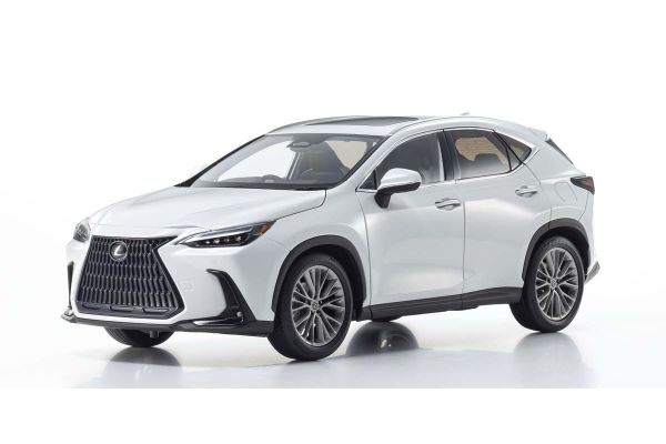 KYOSHO ORIGINAL 1/18scale Lexus NX 450h+ Sonic Quartz [No.KS08968Q