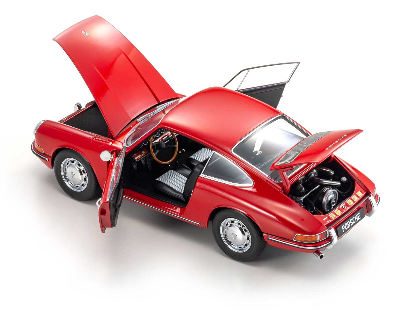 京商 ミニカー | ナローポルシェのポルシェ911を1/18スケールで