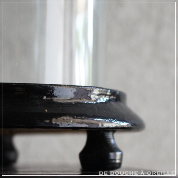 オールドバカラ アンティーク DE BOUCHE A OREILLE / globe rond en