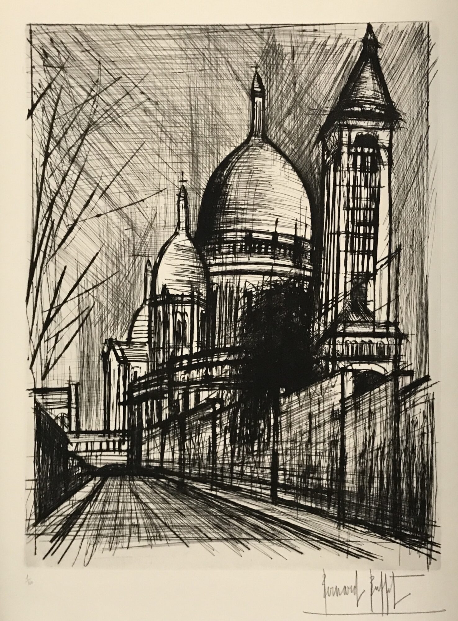 Bernard Buffet, Saint-Tropez, Le Port, 1978 | Denis Bloch Fine Art