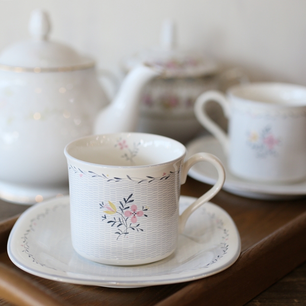 MIKASA ミカサ コーヒーカップ＆ソーサー Country Charm MK915 未使用