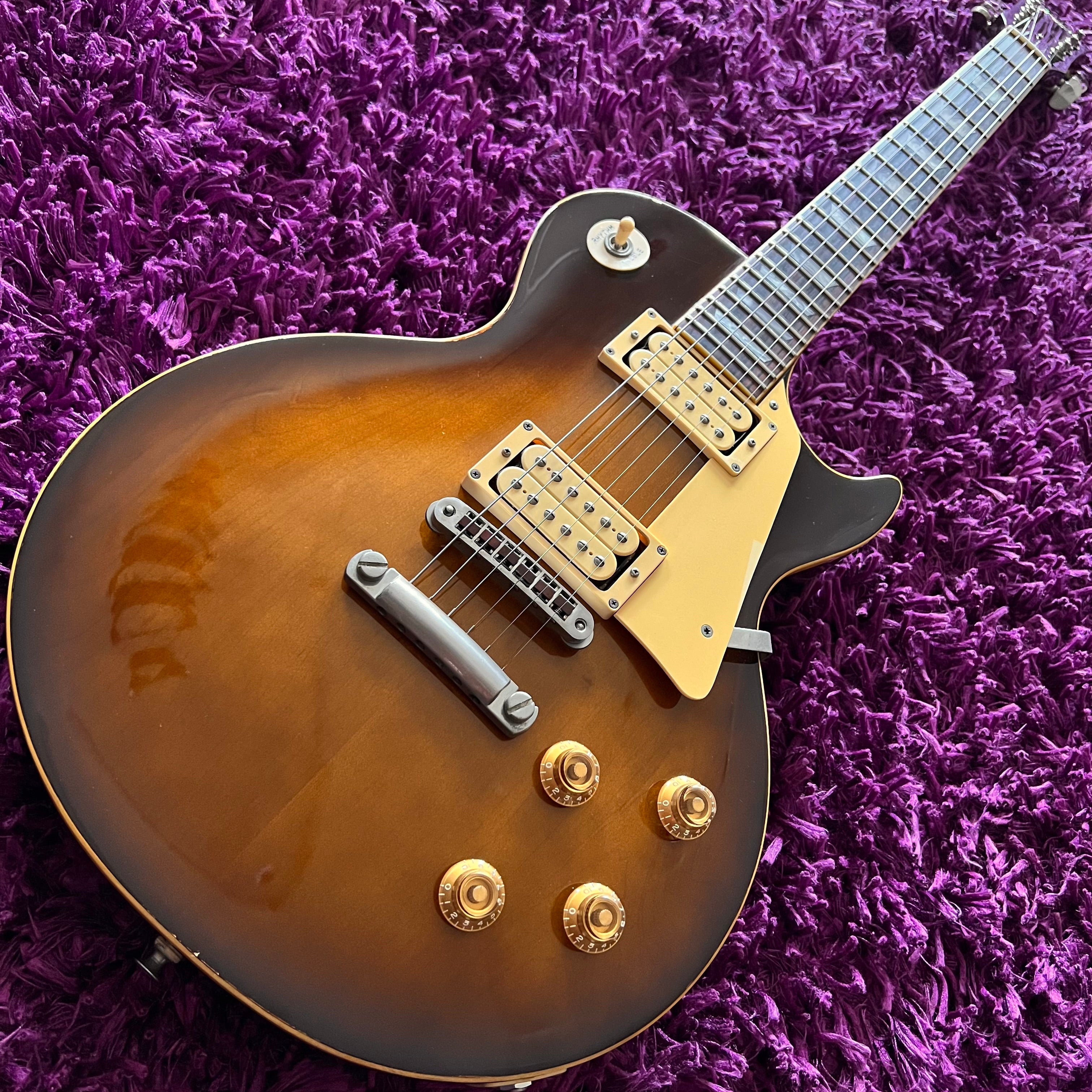 1978 Greco EG-800 Les Paul Standard Plain Maple Top Tobacco