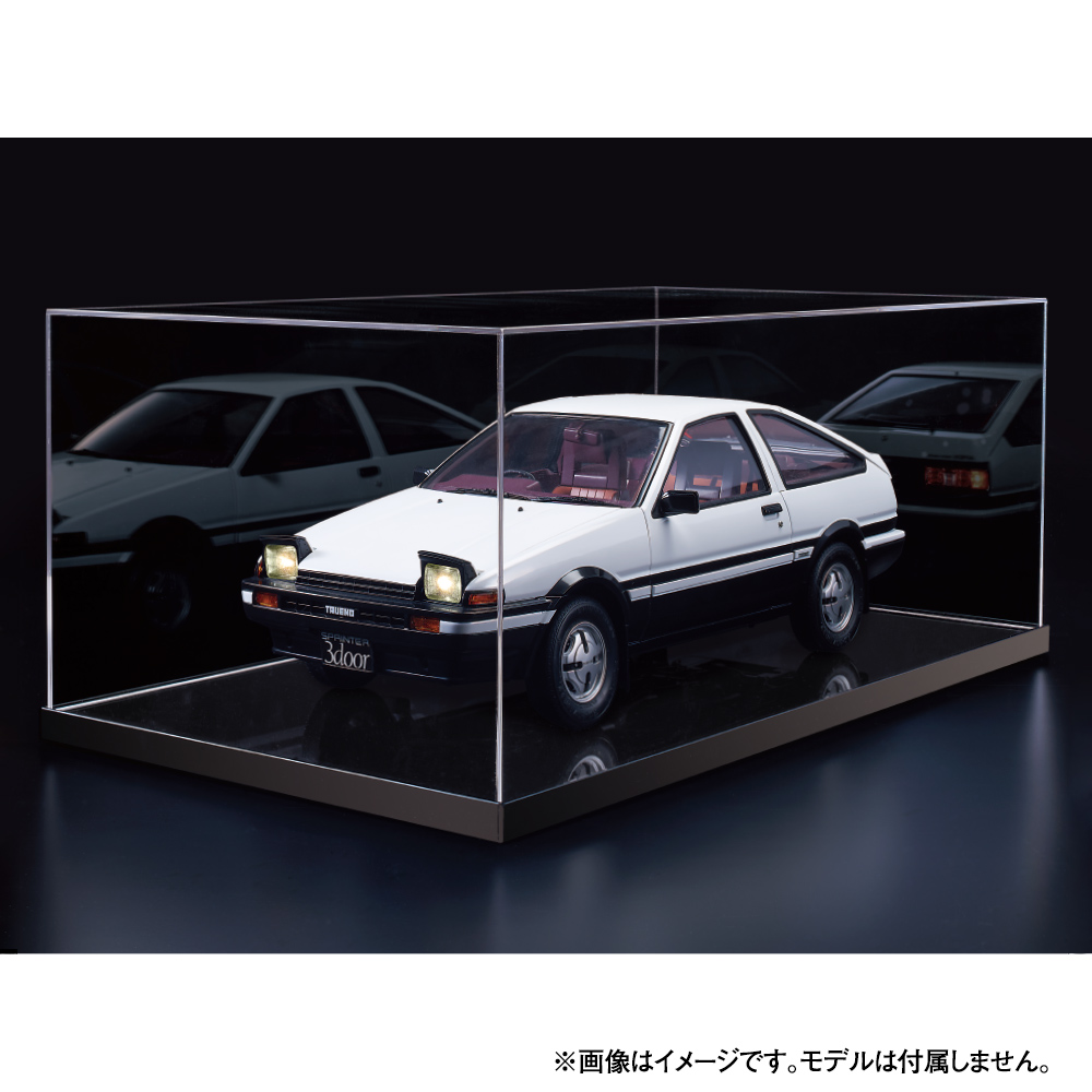 トレノAE86専用ディスプレイケース（背景・ベースシート付