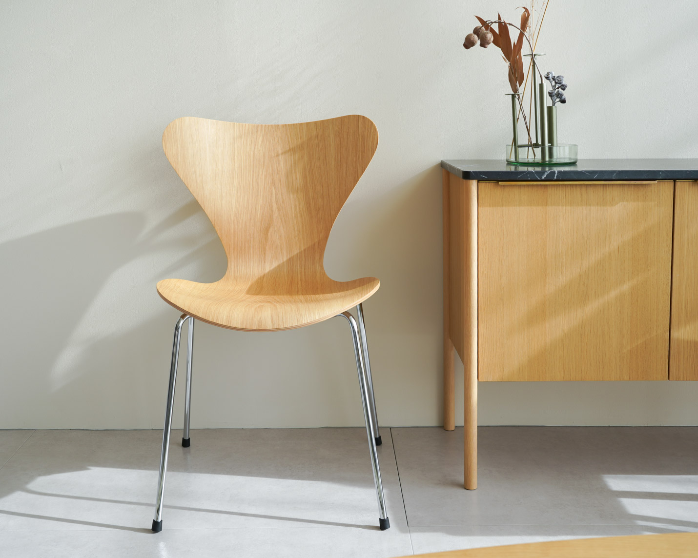 フリッツ・ハンセン（FRITZ HANSEN）SERIES 7（セブンチェア） クリア
