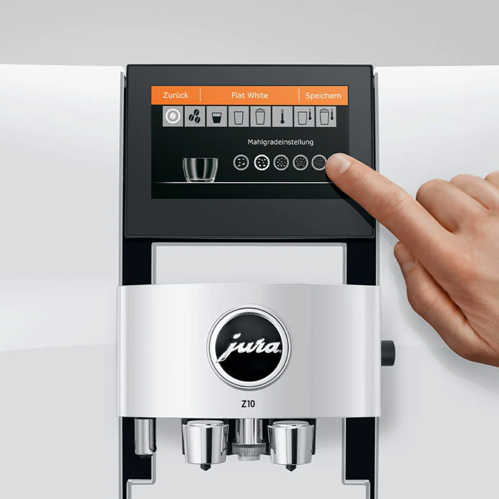 Jura Z10 Diamond White Coffee Machine 15636