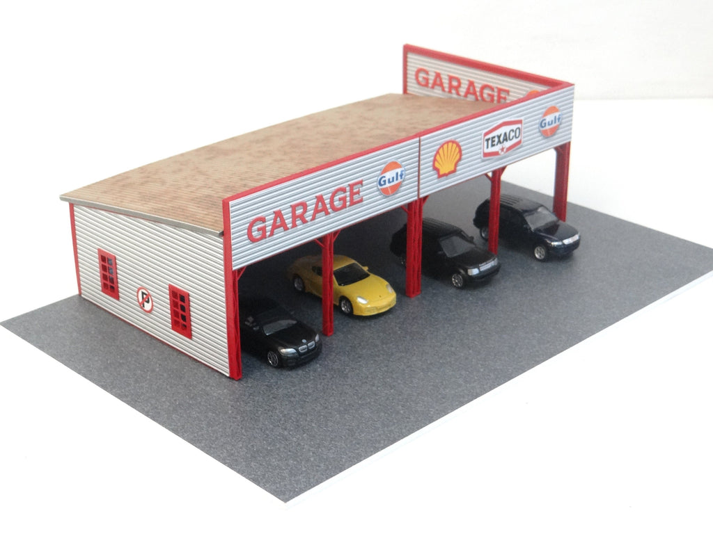 Scale 1:60 / 1:64 Diorama model cars garage display Diorama kit