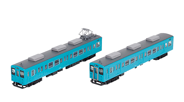 JR105系体質改善30N更新車 紀勢本線(SF002編成・青色)2両セット｜製品