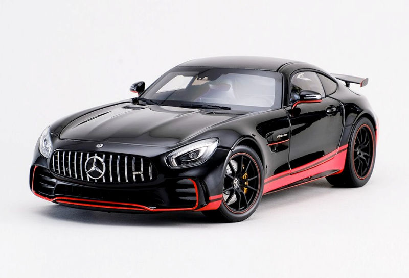Almost Real Mercedes-AMG GT R - Glossy Black w/Red Stripe
