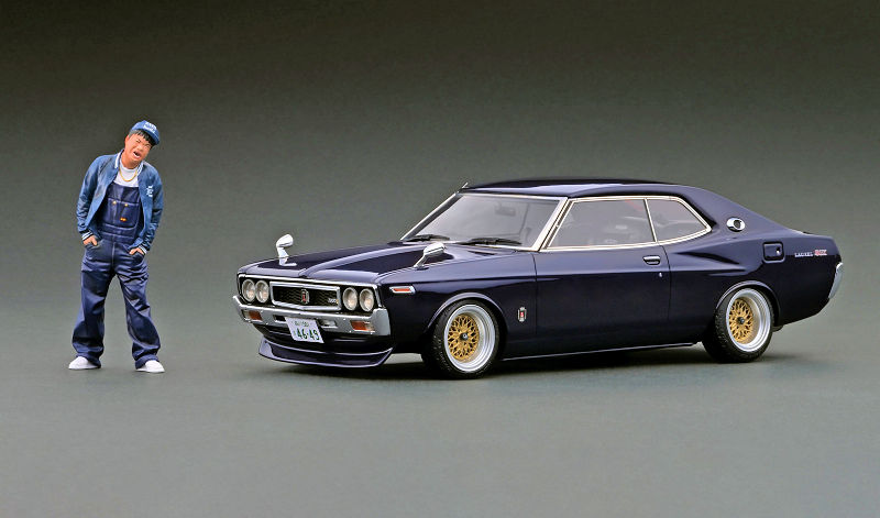 Ignition Model Nissan Laurel 2000SGX (C130) Purple
