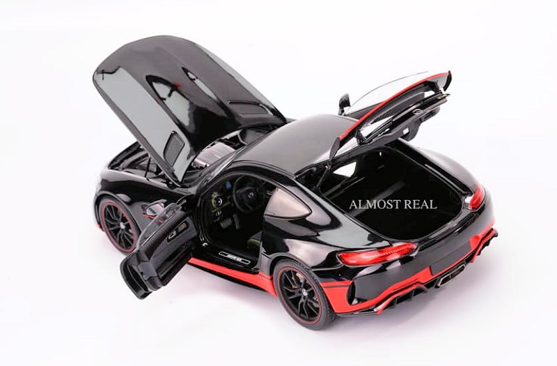 Almost Real Mercedes AMG GT R - Black w/Red Stripes