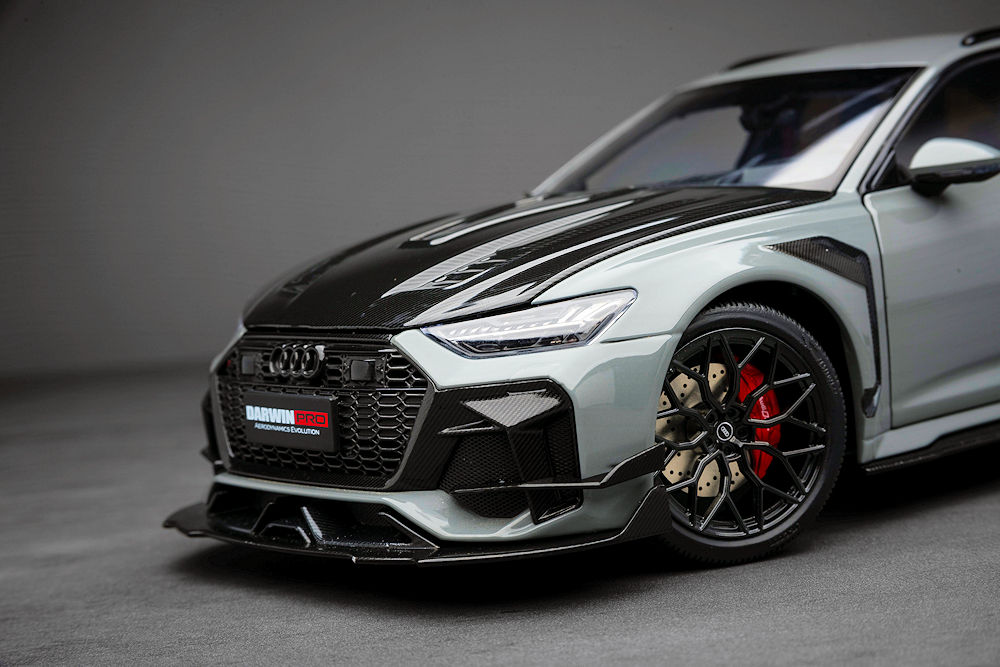 REVIEW: KiloWorks Audi RS6 Avant DarwinPRO • DiecastSociety.com