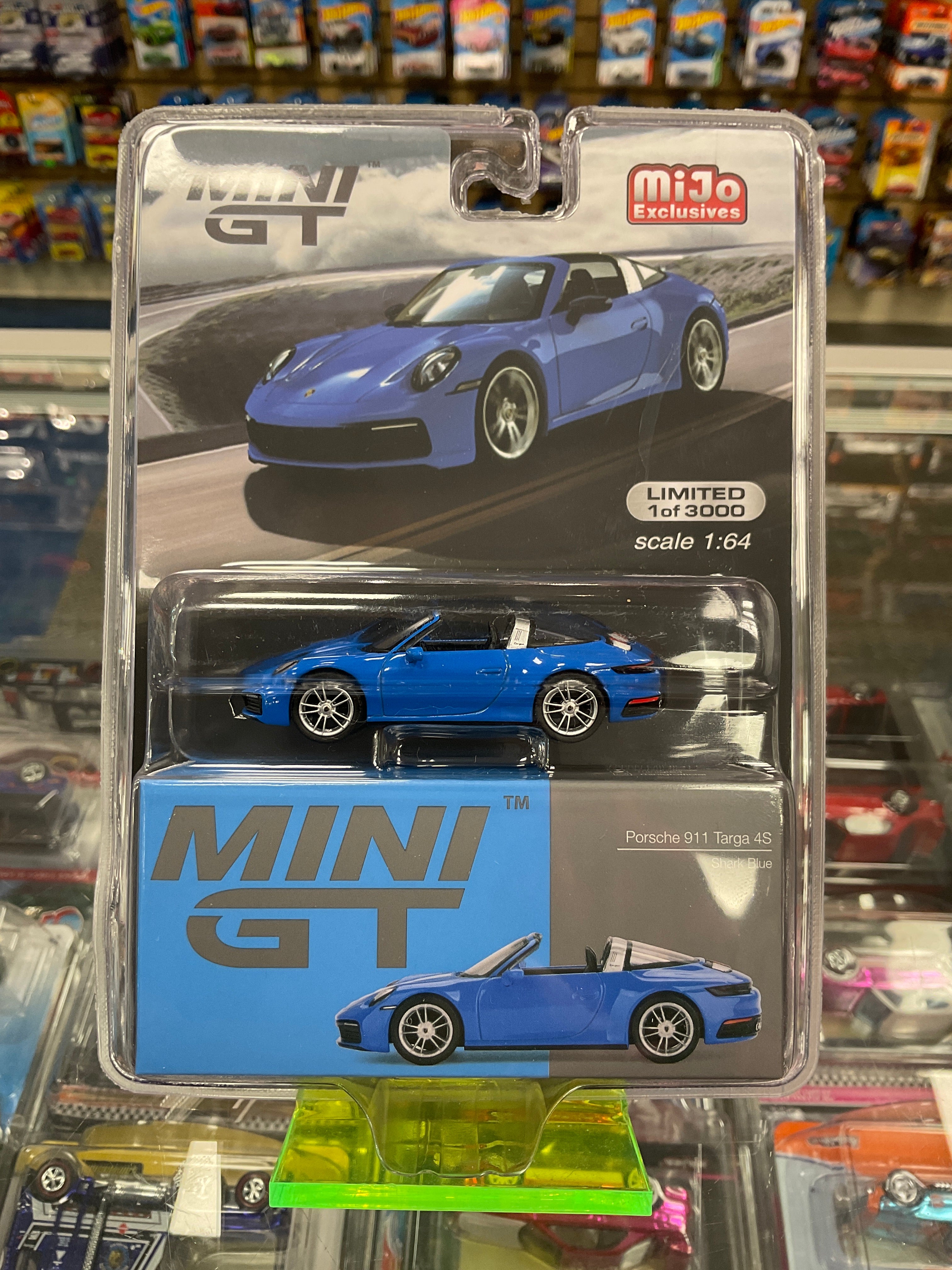 MiniGT 610 Porsche 911 Targa 4S Shark Blue – Diecastz