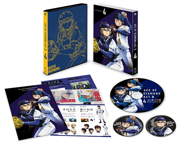 ダイヤのA actⅡ」Blu-ray＆DVD Vol.4の描き下ろしジャケットを公開