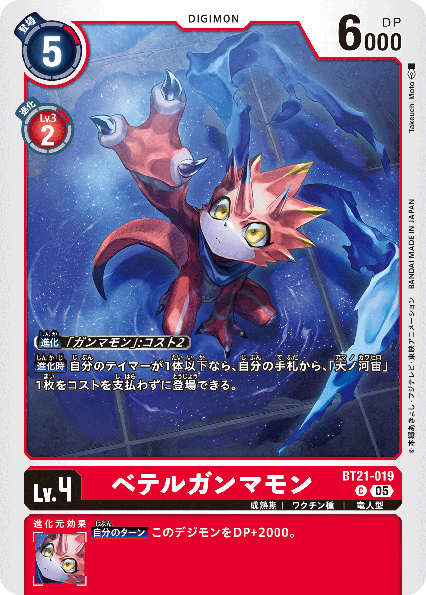 ガンマモンデッキ サンプルレシピとデッキタイプまとめ【CYBER EDEN