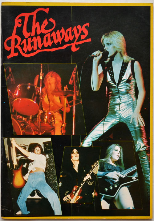 Runaways / ザ・ランナウェイズ 1977 日本ツアー・パンフレット - DISK