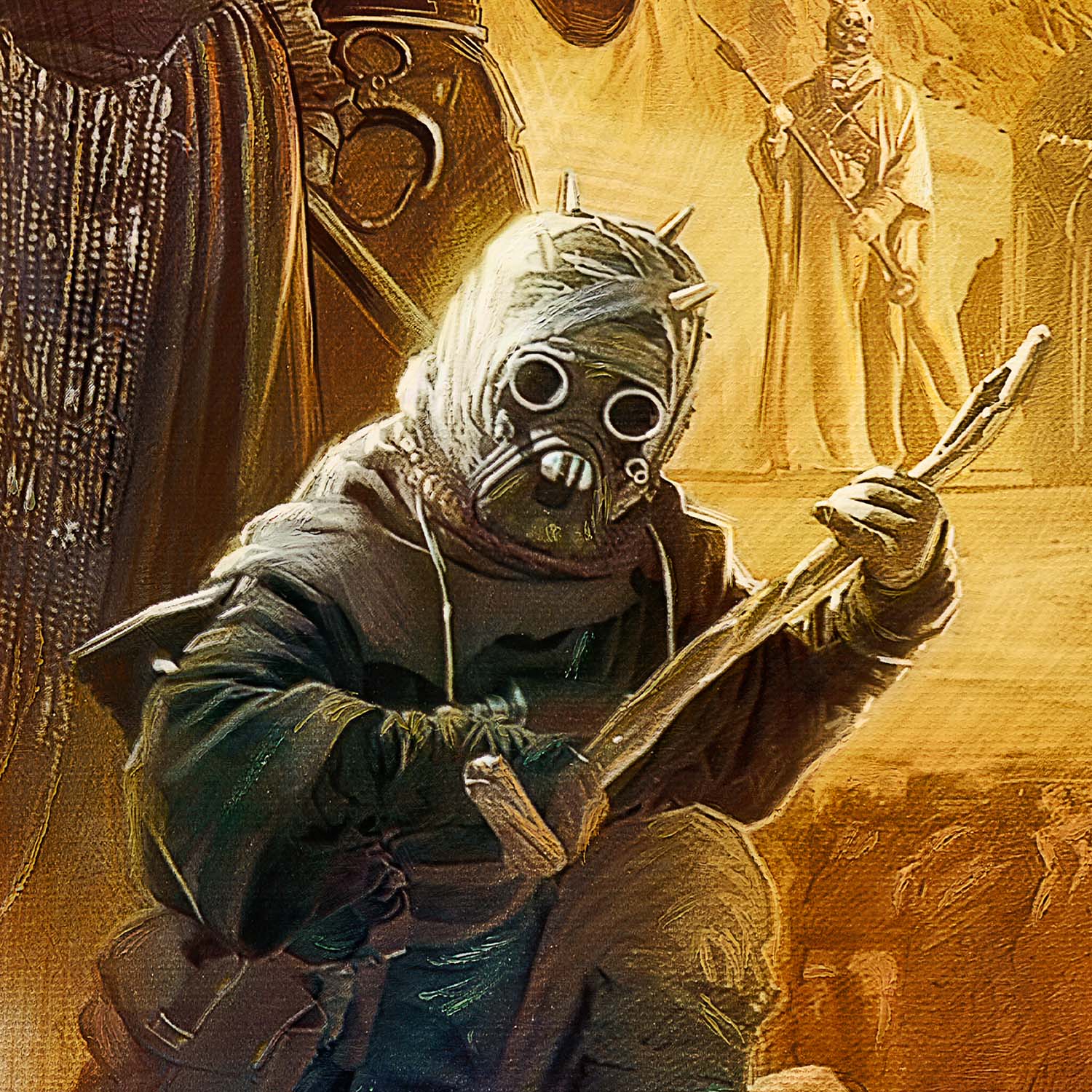 Tusken Raider by Thomas Kinkade Studios | Star Wars Art – Disney