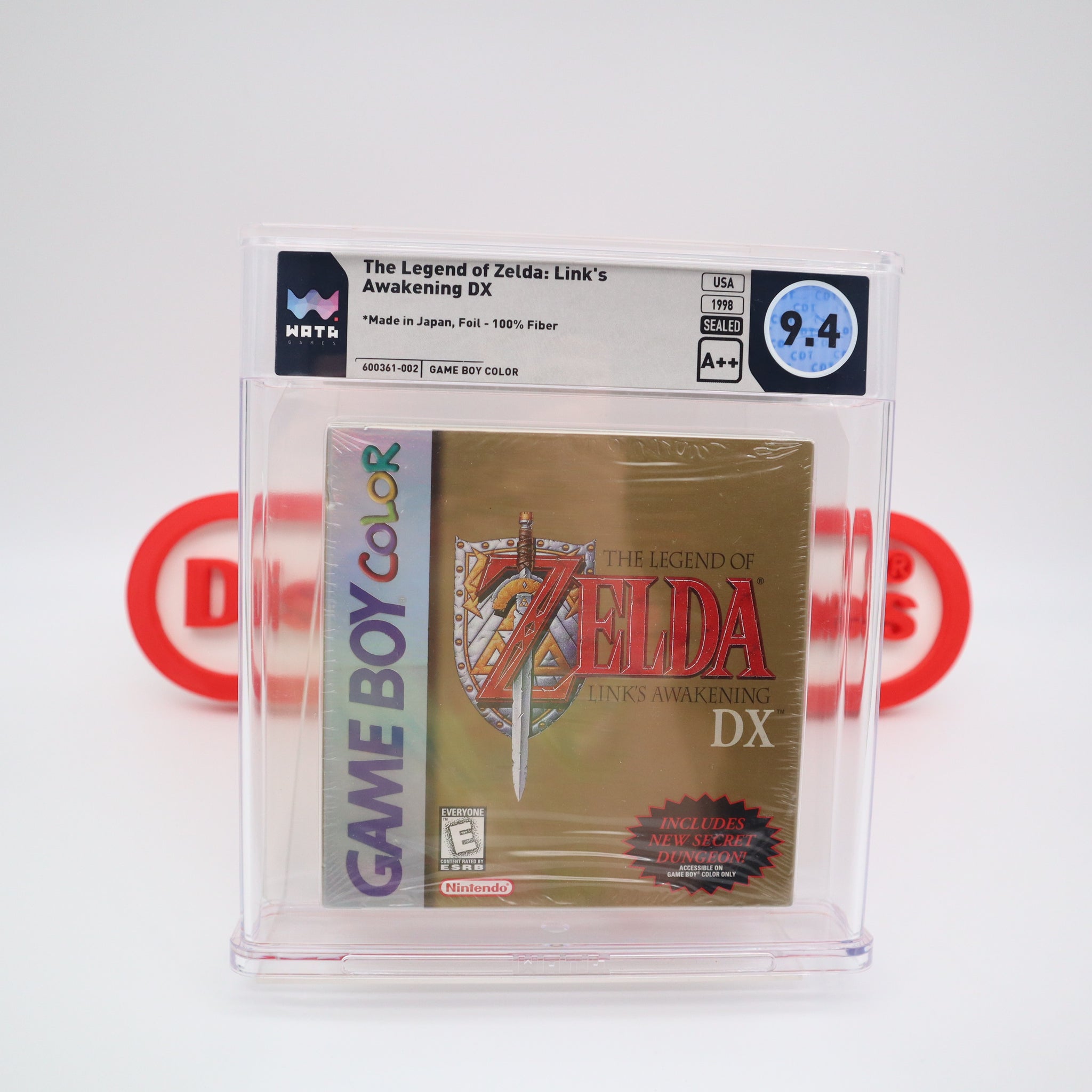 THE LEGEND OF ZELDA: LINK'S AWAKENING DX - WATA GRADED 9.4 A++!