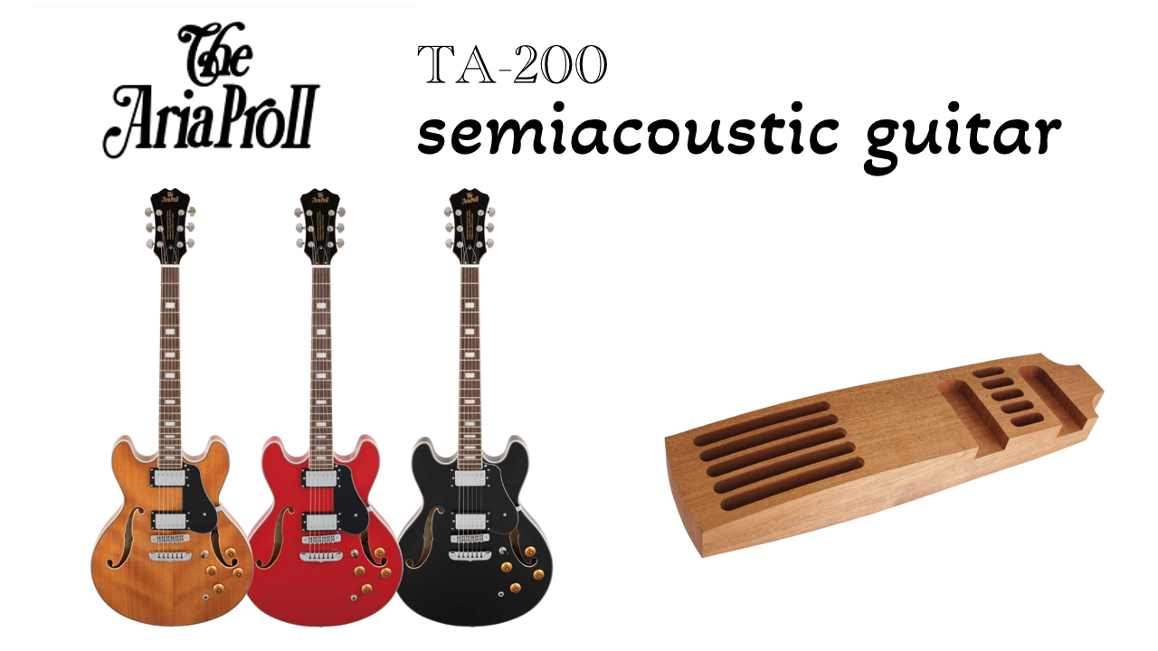 AriaProIIからセミアコTA-200登場！！