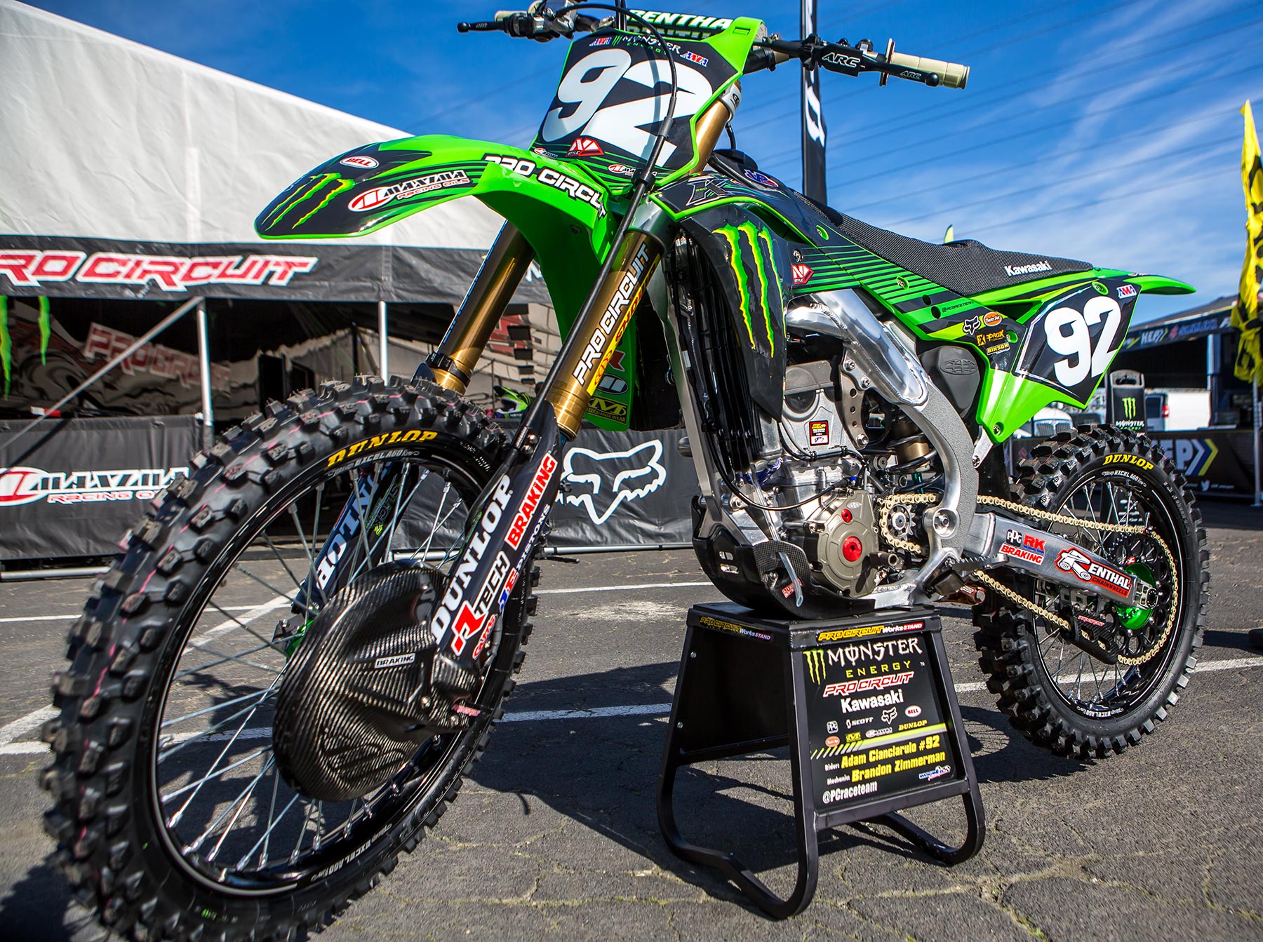 INSIDE ADAM CIANCIARULO'S FACTORY MONSTER ENERGY/PRO CIRCUIT