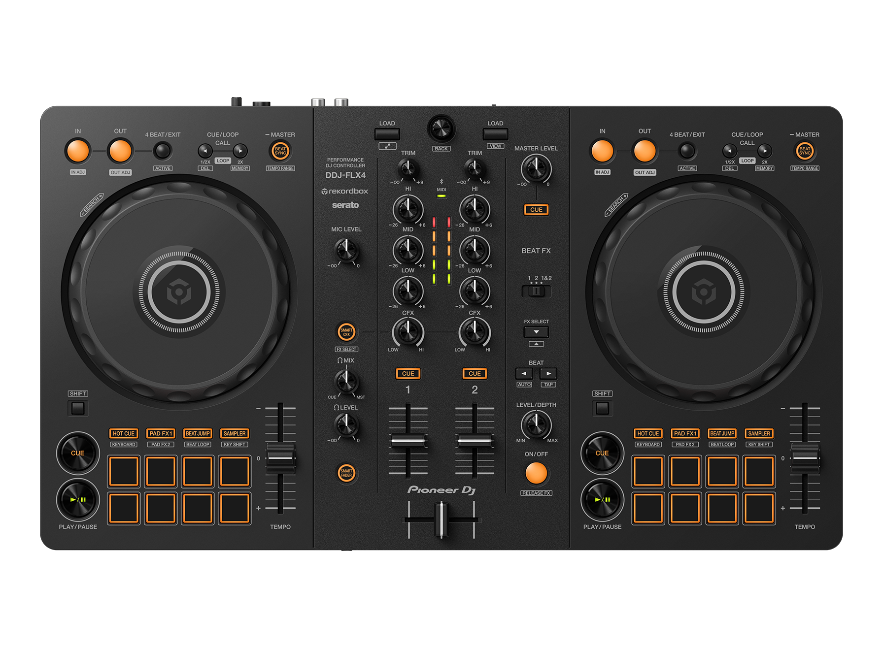 マルチアプリ対応2ch DJコントローラー DDJ-FLX4 | DJ機材レンタルセンター