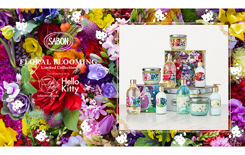 SABON×蜷川実花ディレクション「M / mika ninagawa」×ハローキティの