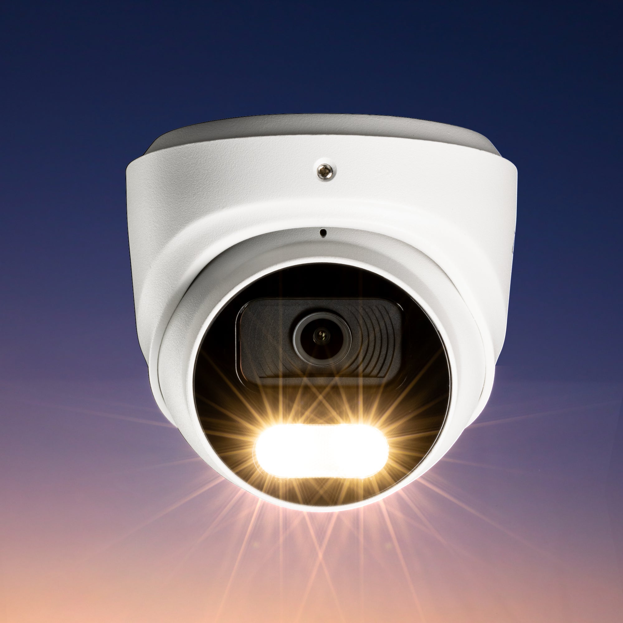 Zxtech 4K Colour Night‑Vision Dome Camera – AI Face Recognition