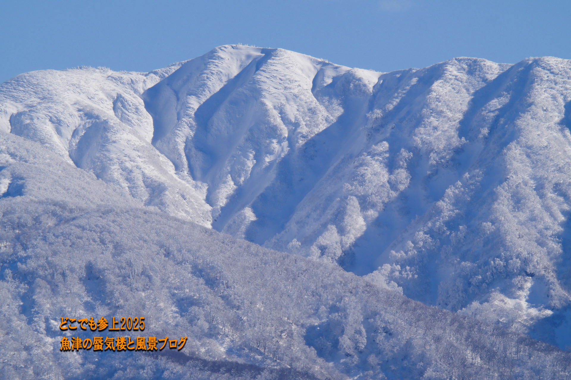 スッキリ立山連峰！本格的な冬山を迎えた。: どこでも参上 魚津の