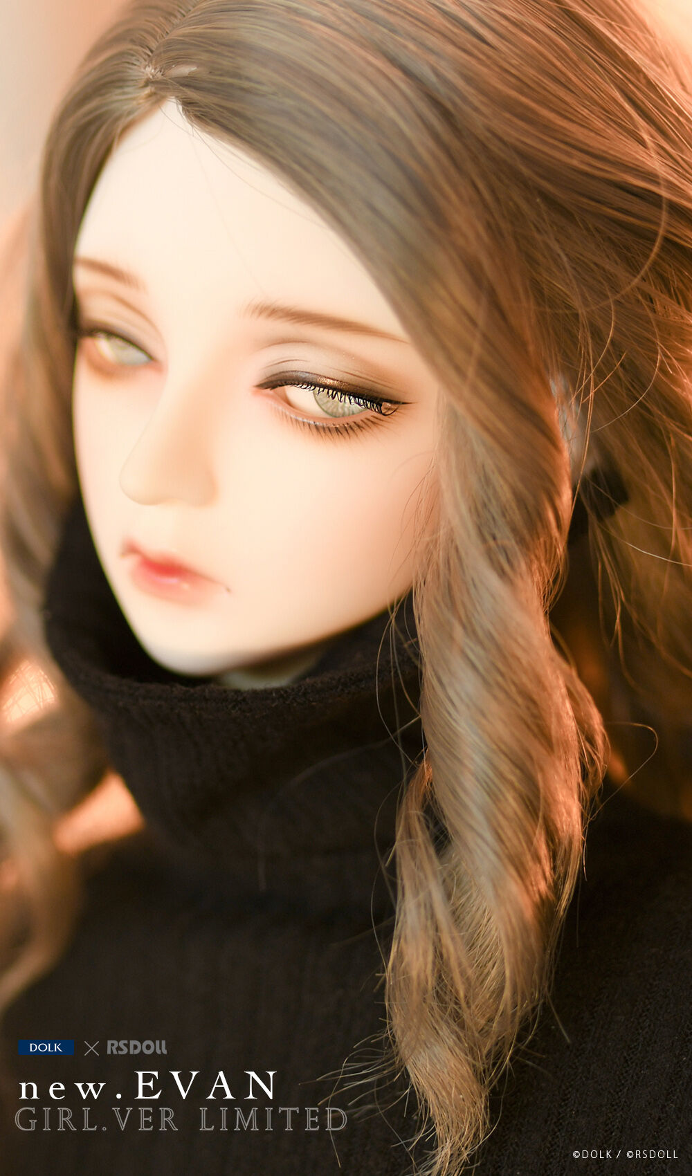 DOLK×RSDOLL】NEW EVAN White Skin Girl ver. Limited Fullset｜DOLK