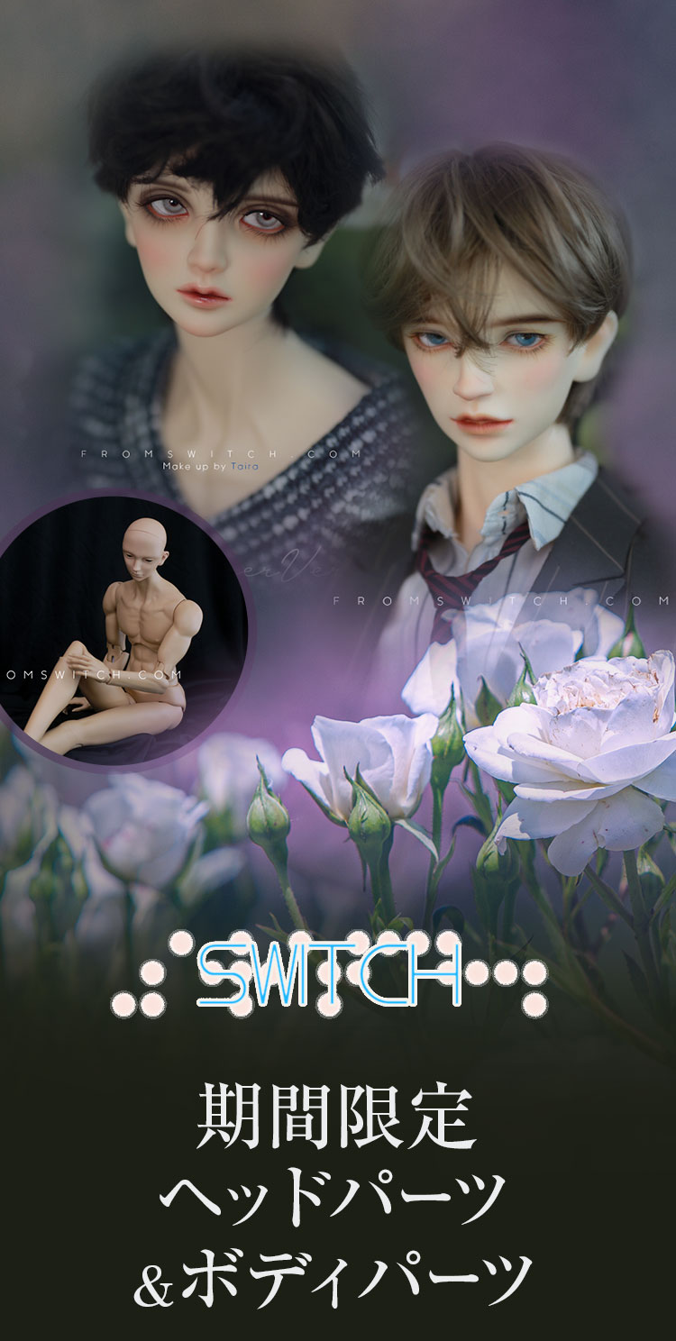 SWITCH｜期間限定ヘッドパーツ＆ボディパーツ特設 - DOLK（ドルク）