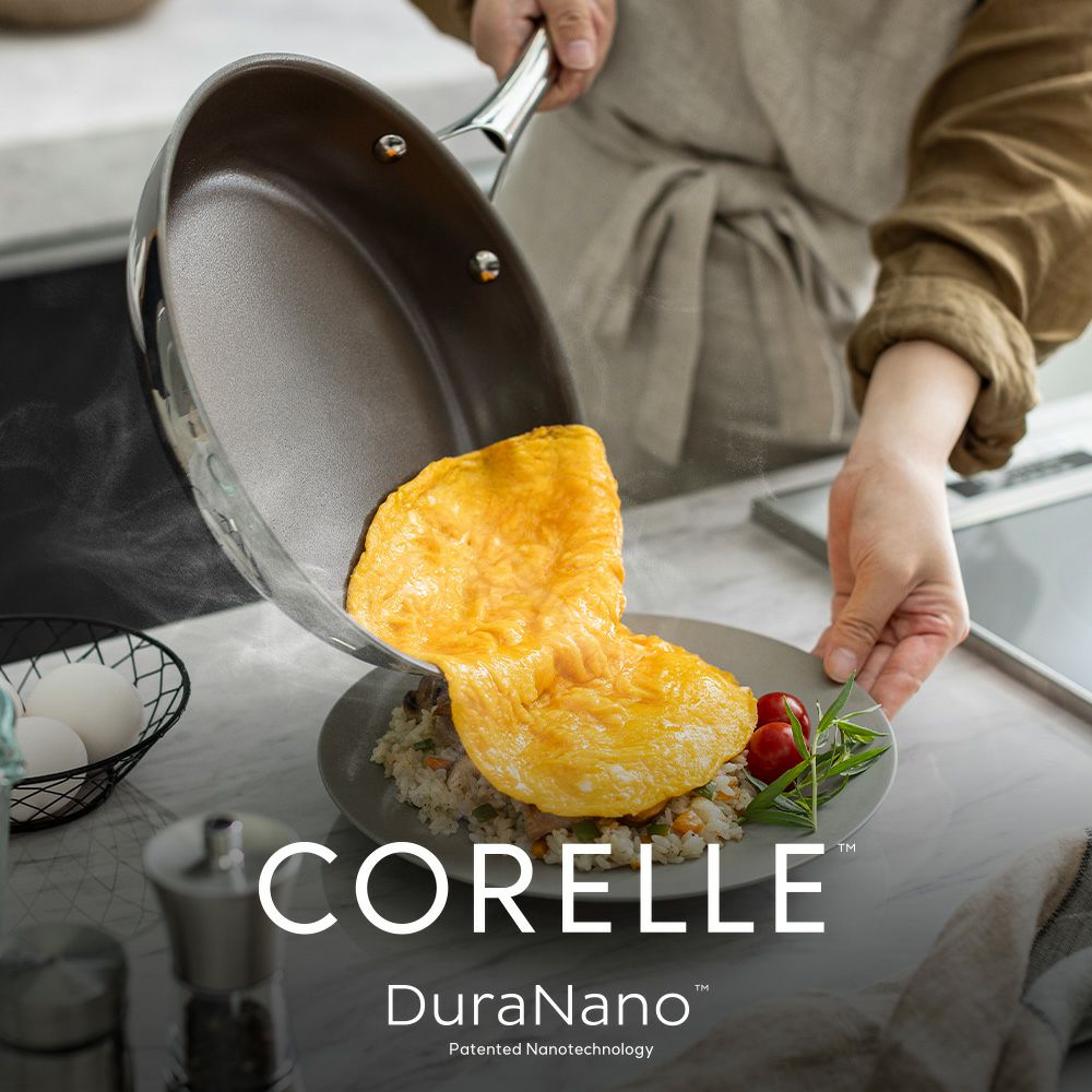 CORELLE(コレール) IH対応 フライパン 20cm ウォックパン 24cm ガラス