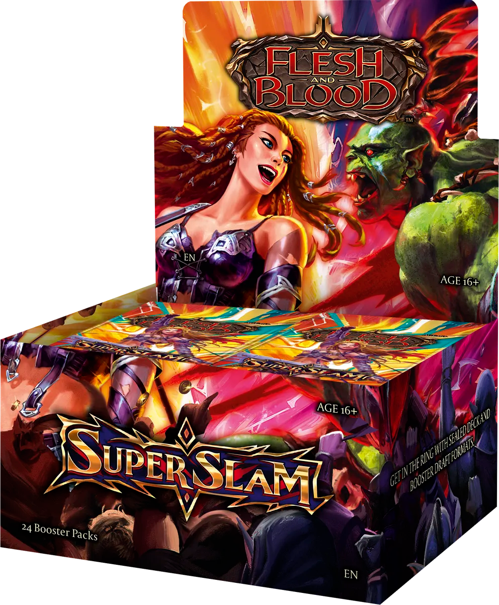 Flesh and Blood TCG: Super Slam Booster Box – Double Infinity Gaming
