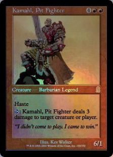 ODY)Kamahl Pit Fighter(F)/ピット・ファイター、カマール | (FOIL